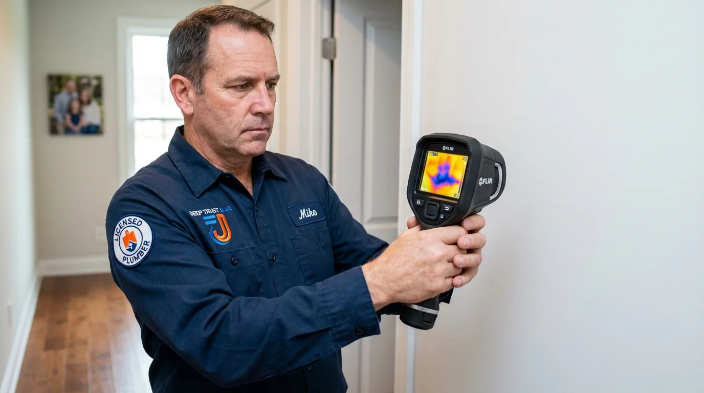 Thermal imaging leak detection by Johns Plumbing LLC in John Day